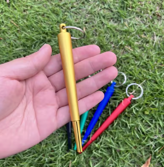 Porta J metallo portachiave